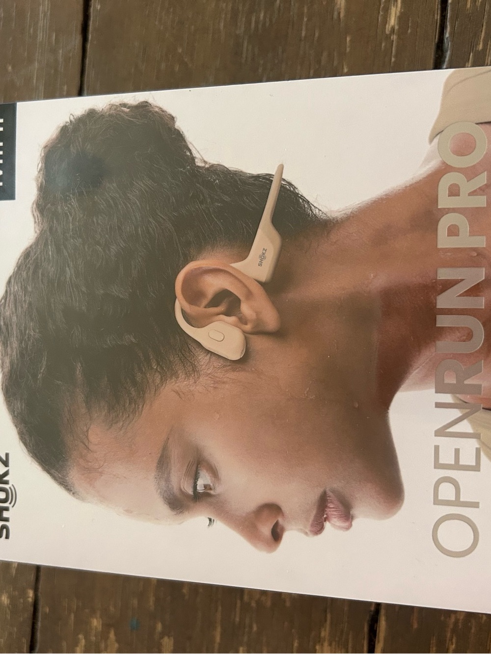 New and unopened!OpenRun Pro Wireless Bone Conduction Headphones — Beige